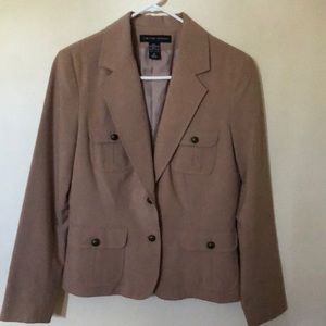 A nice coat in good shape and condition, used only one time .